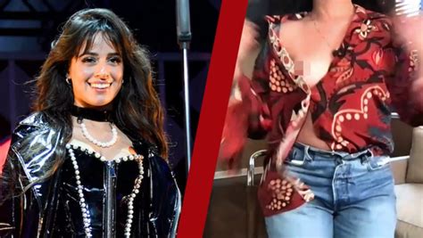 camilla cabello nipslip|Camila Cabello’s accidental nip slip on BBC is going。